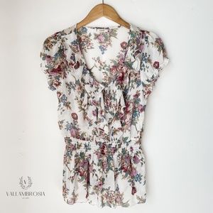 Flowy Floral Blouse
